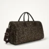 Sac de Voyage Zébré Chocolat Vanessa Wu | Dream By C