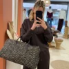 Sac de Voyage Zébré Chocolat Vanessa Wu | Dream By C