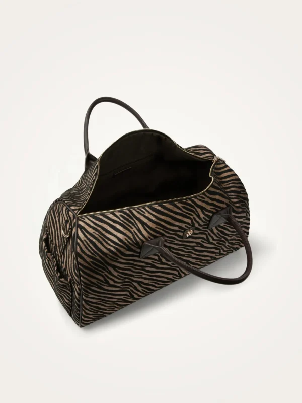 Sac de Voyage Zébré Chocolat Vanessa Wu | Dream By C