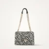 Sac Idol Zébré Vanessa Wu | Chaine Dorée & Rabat | Dream By C