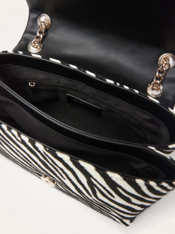Sac Idol Zébré Vanessa Wu | Chaine Dorée & Rabat | Dream By C