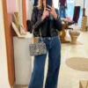 Sac Idol Zébré Vanessa Wu | Chaine Dorée & Rabat | Dream By C