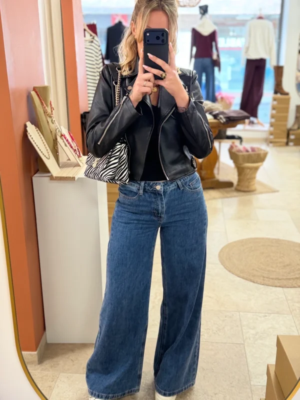 Sac Idol Zébré Vanessa Wu | Chaine Dorée & Rabat | Dream By C