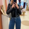 Sac Idol Zébré Vanessa Wu | Chaine Dorée & Rabat | Dream By C