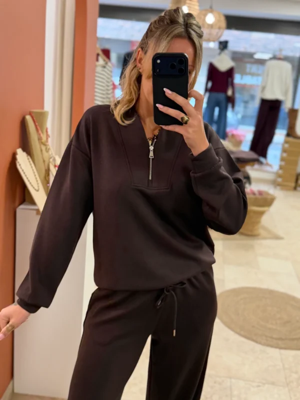 Sweat Col Zippé B.Young Femme | Dream By C