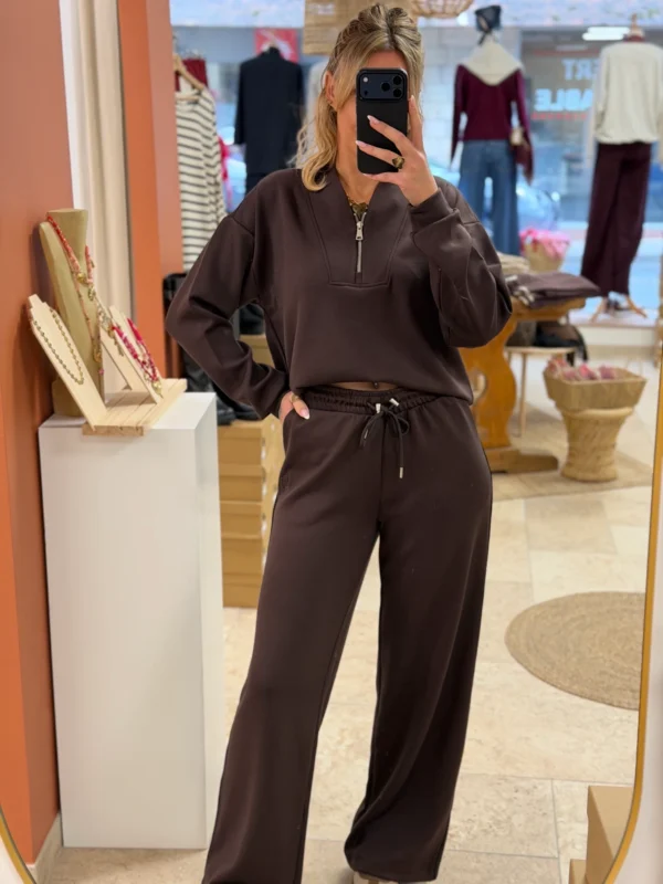 Sweat Col Zippé B.Young Femme | Dream By C