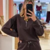 Sweat Col Zippé B.Young Femme | Dream By C