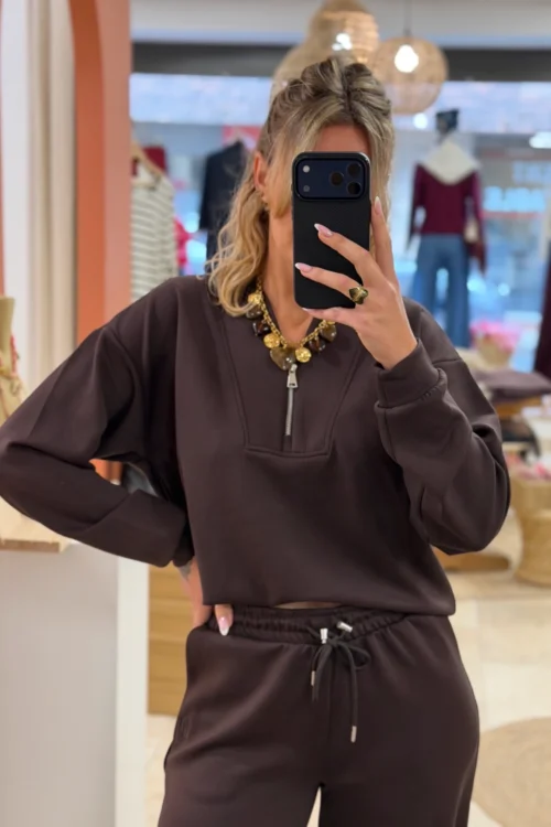 Sweat Col Zippé B.Young Femme | Dream By C