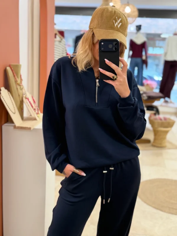 Sweat Col Zippé B.Young Femme | Dream By C