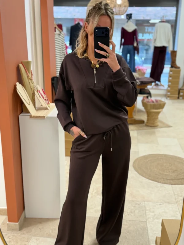 Sweat Col Zippé B.Young Femme | Dream By C