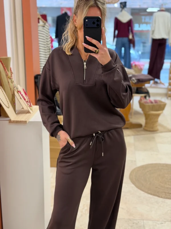Sweat Col Zippé B.Young Femme | Dream By C