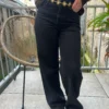 Jean wide noir femme B.Young, jambes longues | Dream By C