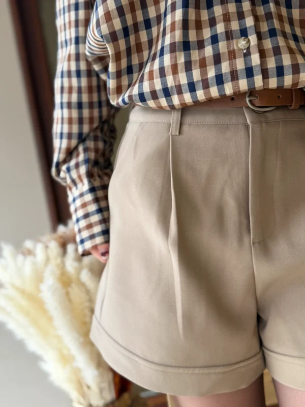 Short de tailleur femme, taupe ou bordeaux, XS-L | Dream By C
