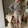 Short de tailleur femme, taupe ou bordeaux, XS-L | Dream By C