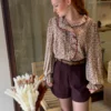 Short de tailleur femme, taupe ou bordeaux, XS-L | Dream By C